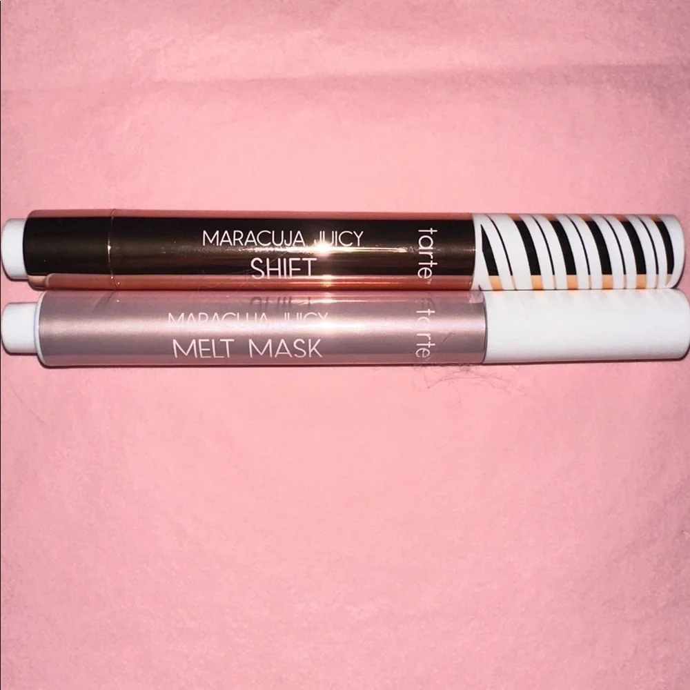 Tarte Maracuja Juicy Shift & Melt Mask in Melon and Glaze NEW